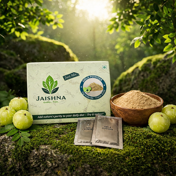 Just Mix Amla (Indian Gooseberry) Powder — 100% Natural Dehydrated Superfood | Vitamin C Rich