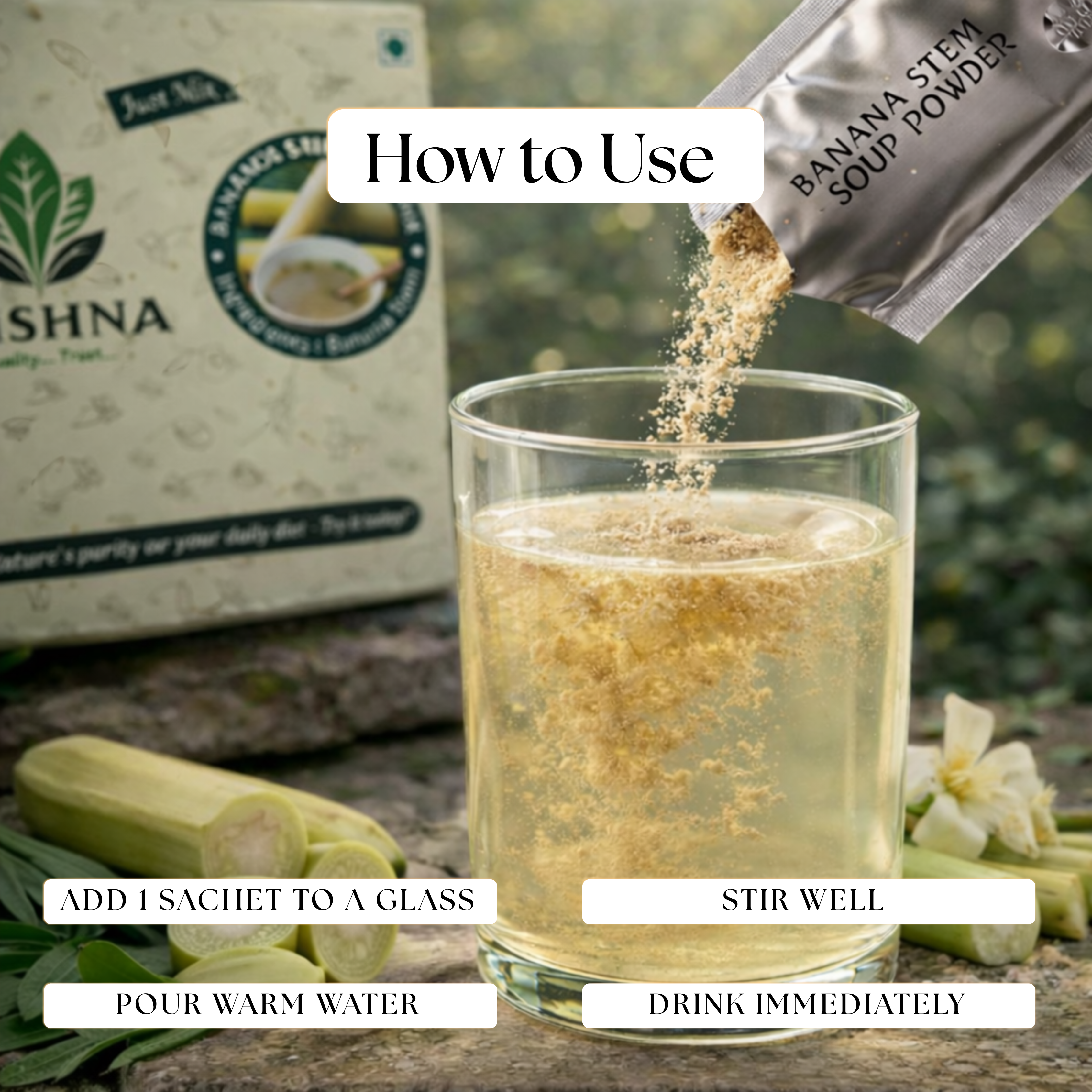 Banana Stem Soup Powder – Detox & Kidney Support