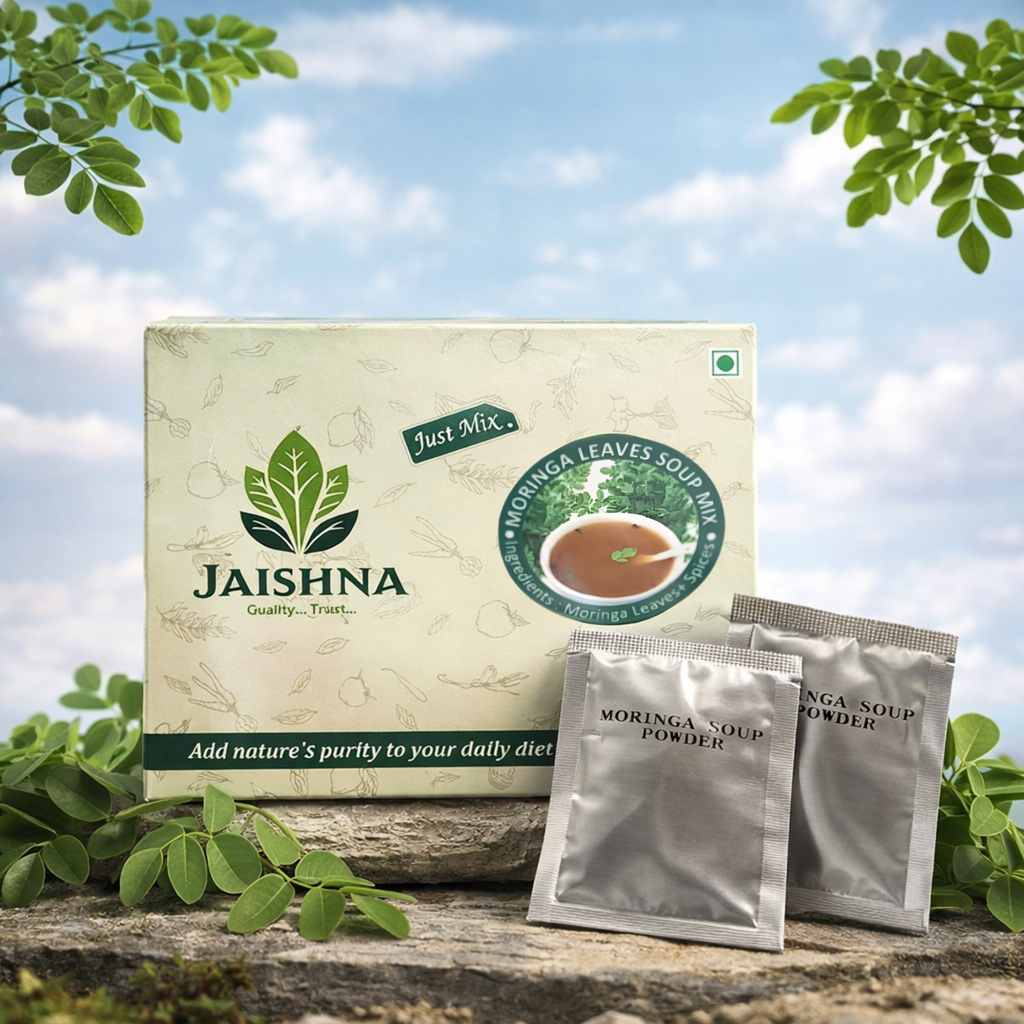 Moringa Leaf Soup Powder – Nutrient-Dense Daily Herbal Soup
